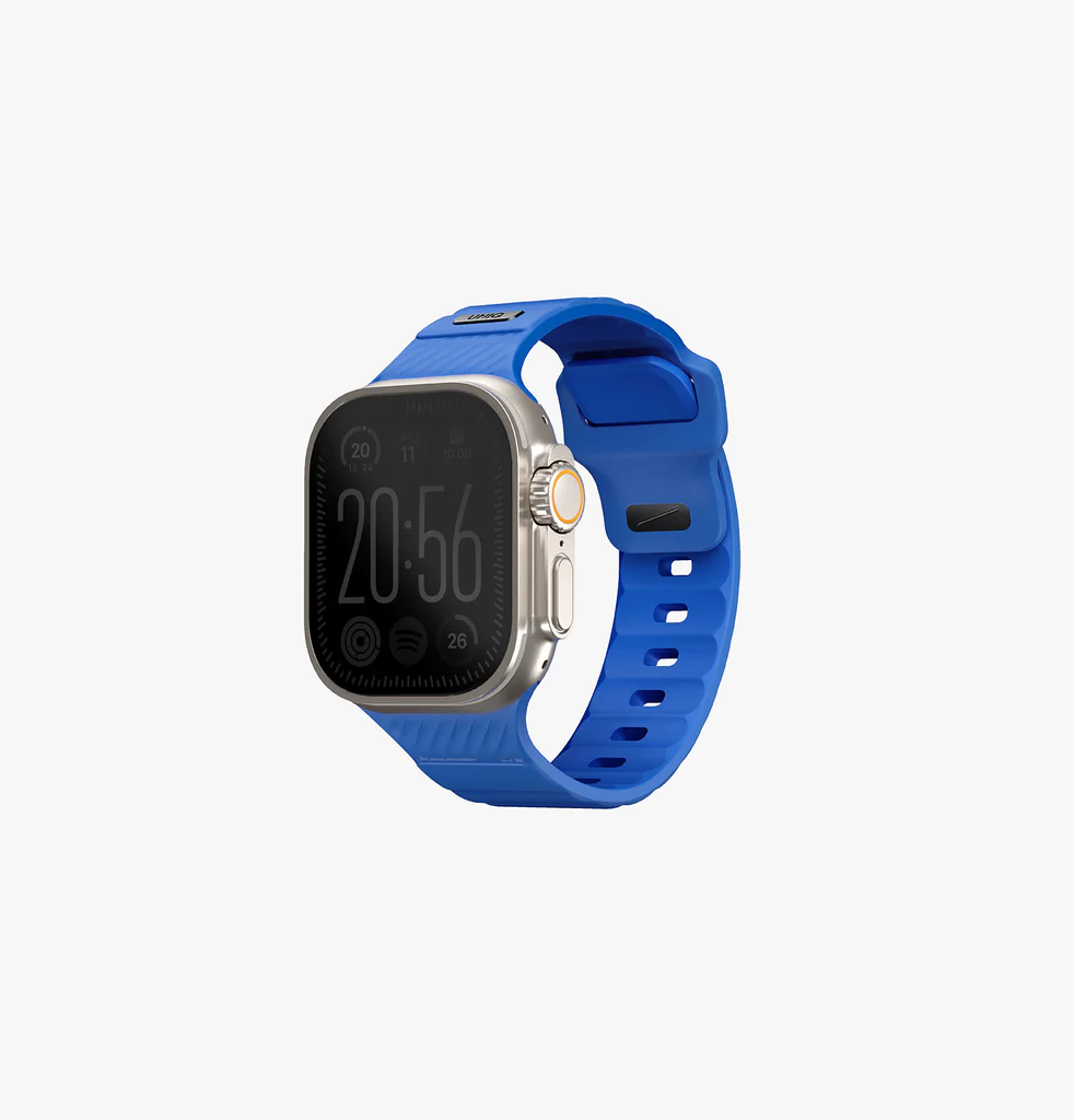 [UNIQ-49MM-STRICBLU] UNIQ APPLE WATCH 49|45|44|42MM STRIDE FKM, COBALT