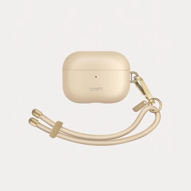[UNIQ-AIRPODSPRO2-HAVCREAM] كوهل هافن لأيربودز برو 2 من يونيك - لون كريمي