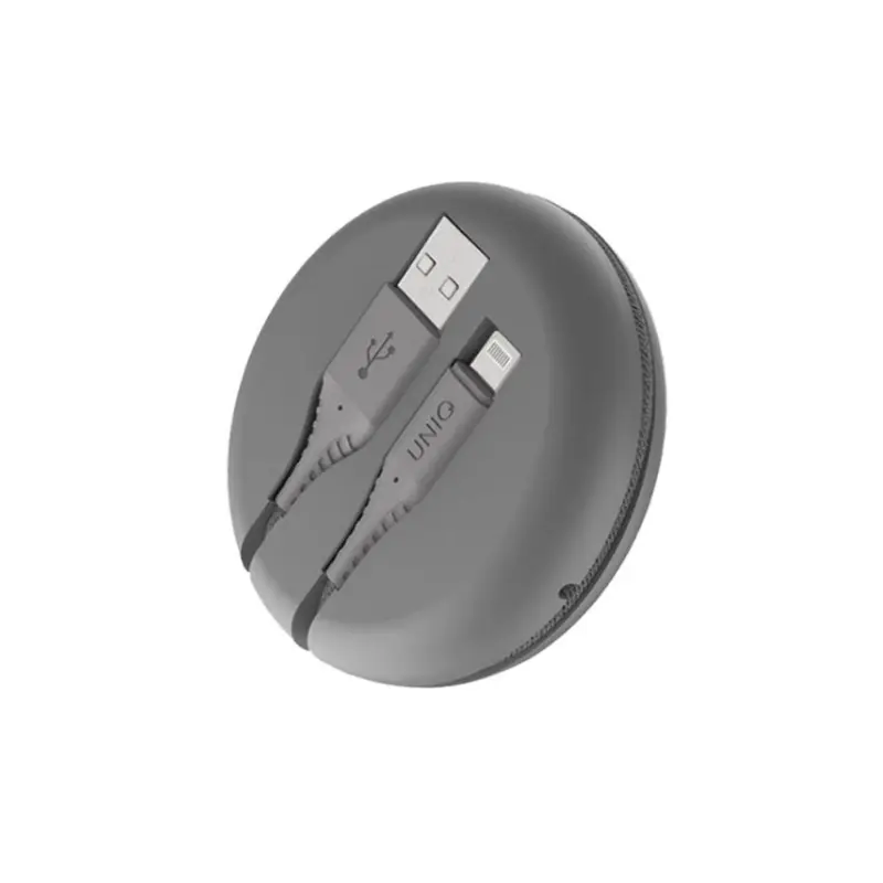 [UNIQ-HALO(MFI)-GREY] Uniq Halo 1.2m USB-A to Lightning Cable Grey