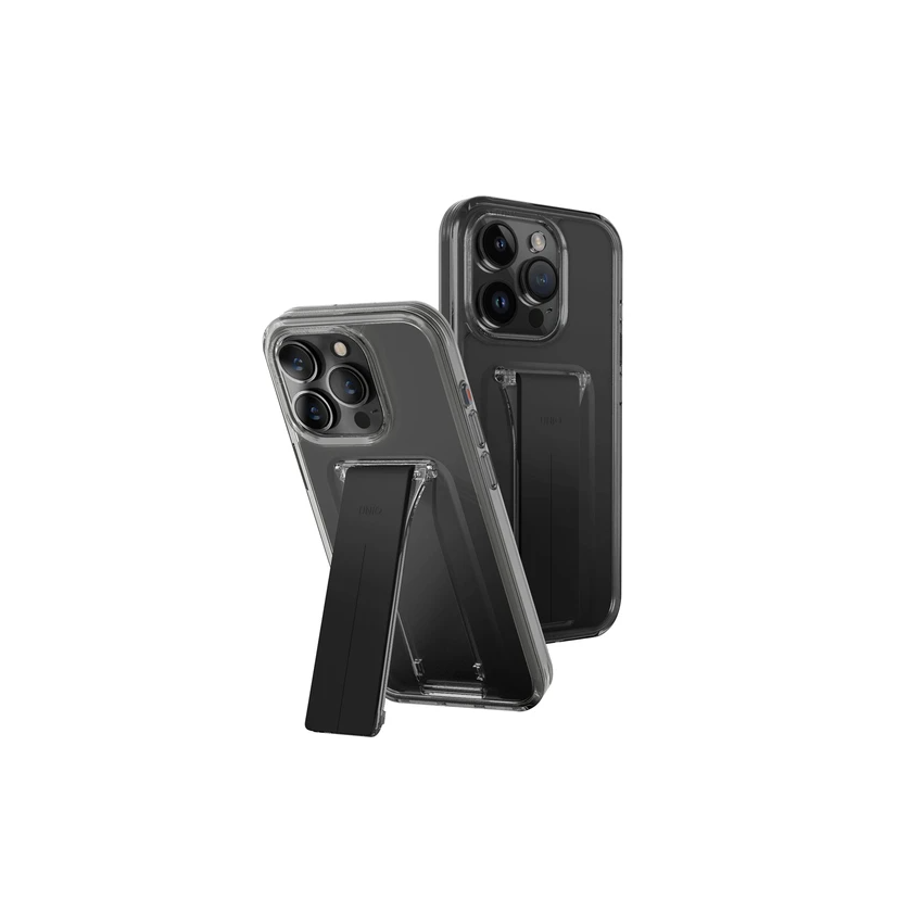 [UNIQ-IP6.1P(2023)-HELMSMK] UNIQ IPHONE 15 PRO HELDRO MOUNT, SMOKE