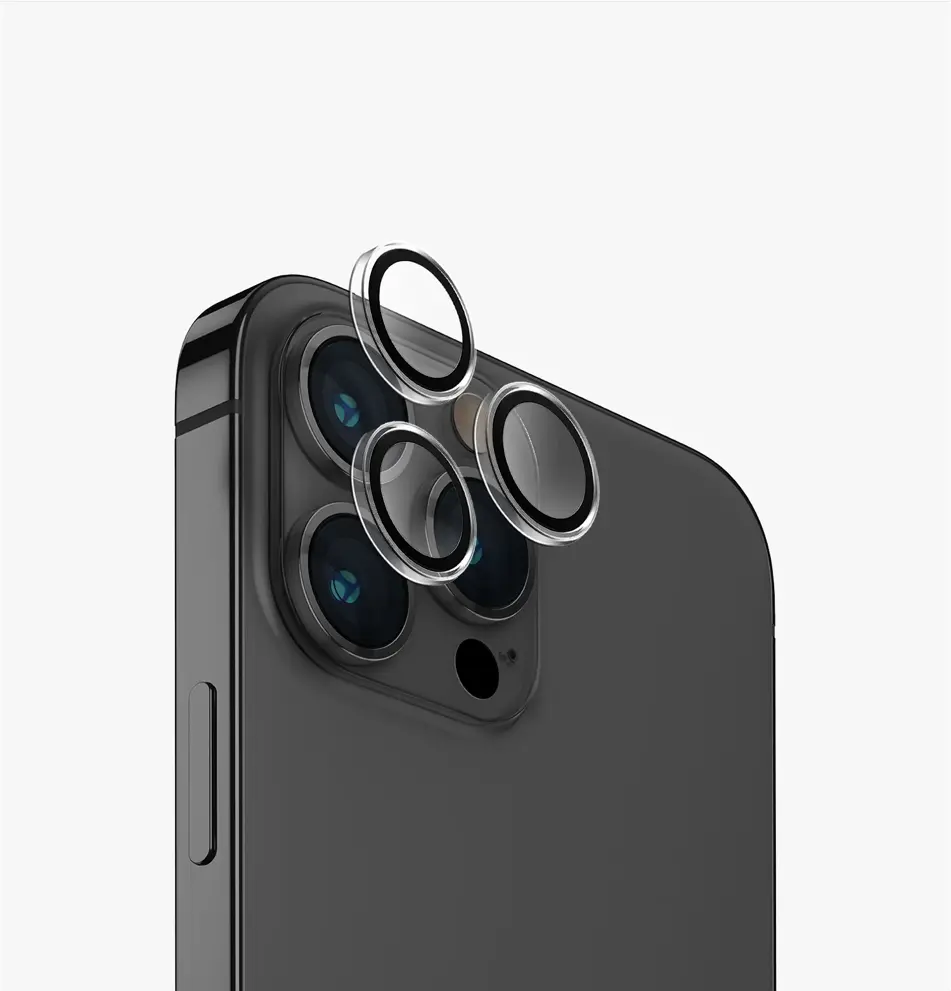 [UNIQ-IP6.1P(2023)-LENSCLR] UNIQ IPHONE 15 PRO CAMERA PROTECTOR, CLEAR