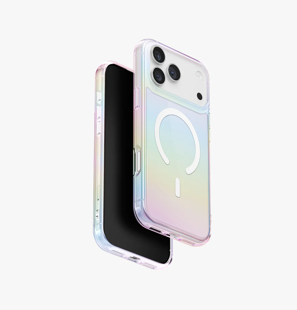 [UNIQ-IP6.3P(2025)-IRDMHQTZ] UNIQ Iridescia iPhone 17 Pro, Holo Quartz
