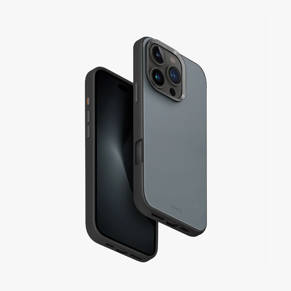 [UNIQ-IP6.9(2024)-LDSWBLUBLK] UNIQ LYDEN DS IPHONE 16 PRO MAX, WASHED BLUE/BLACK