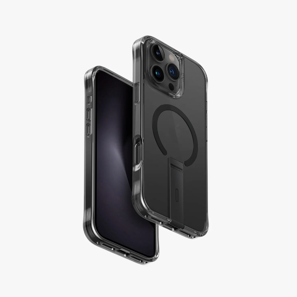 [UNIQ-IP6.9P(2024)-ELEVAMBLK] غطاء إليفا لآيفون 16 برو ماكس من يونيك - لون أسود