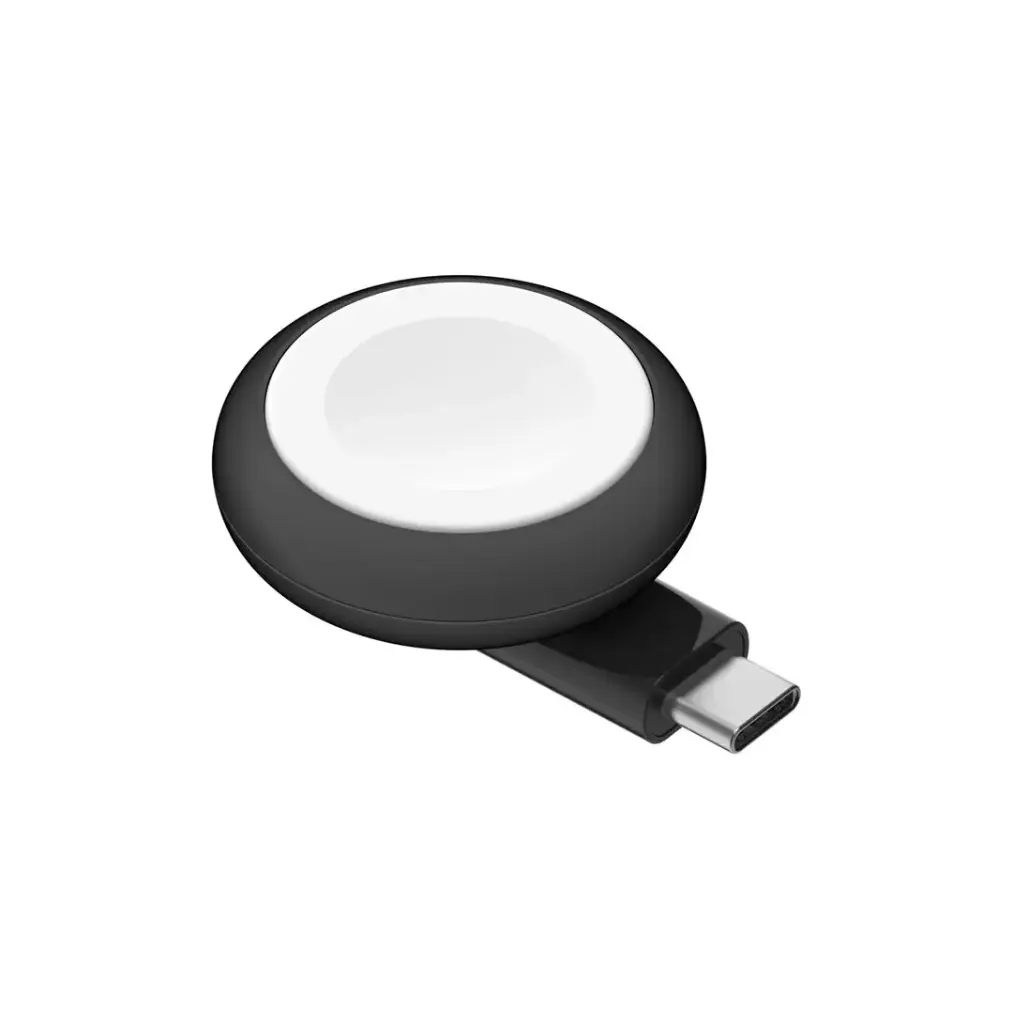 [WIZ022GLBK-B1] دونجل شاحن سريع USB-C لساعة آبل المحمولة