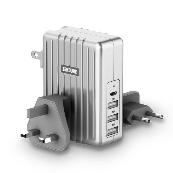 [ZDAPD-4-SV] Zendure 45W 4 Port PD White