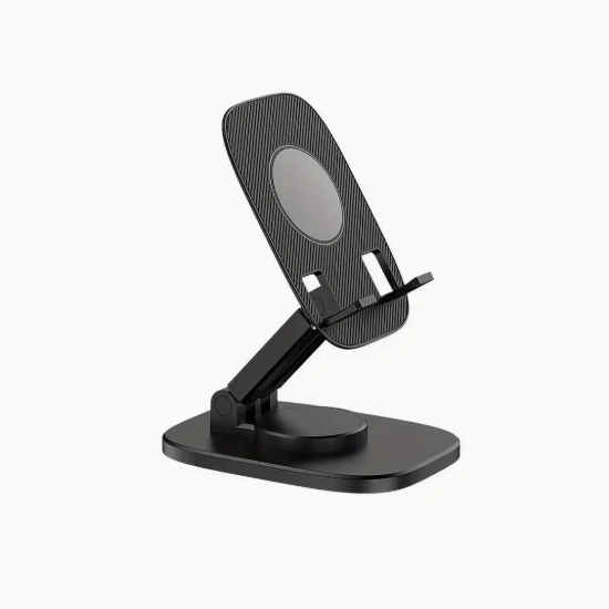 [ZH972] Zerospace 360° Desktop Folding Phone Holder, Black