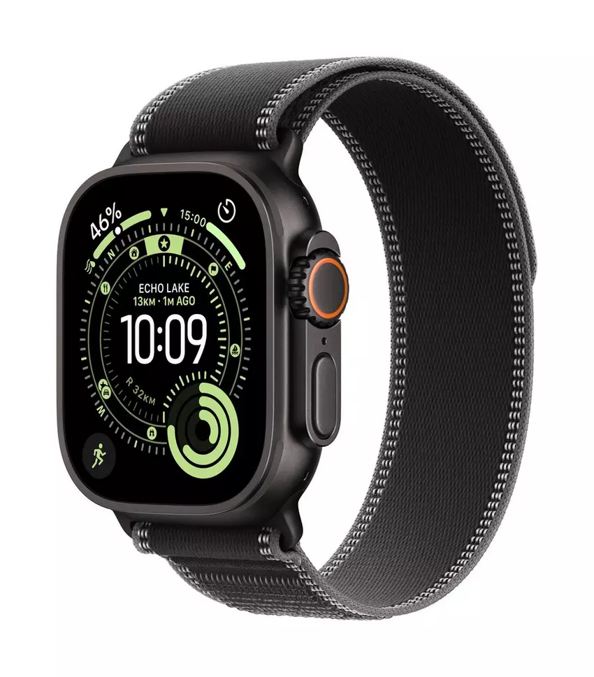 [PM-195950610567] Apple Watch Ultra 3 49MM Black|Charcoal Trail Loop - M|L