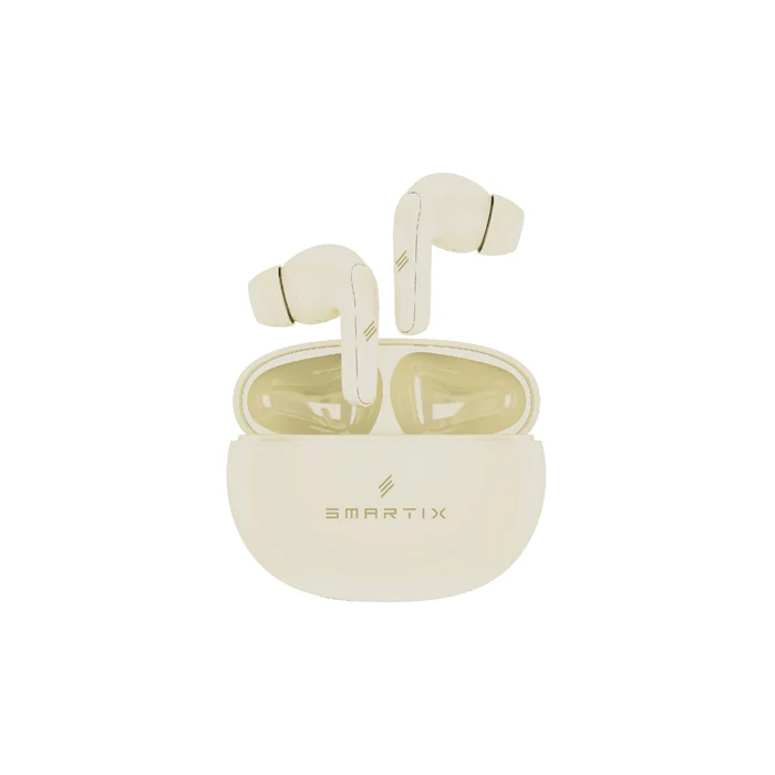 [SWEN1W8] Smartix Premium Wireless Earbuds ANC 1 Buds, Beige