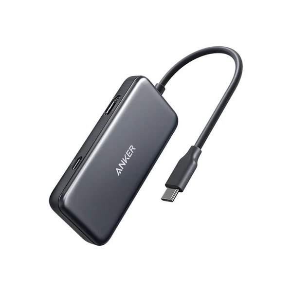 [A8335HA1] Anker Powerhub Premium 3-IN-1 USB-C Hub 60W PD Grey