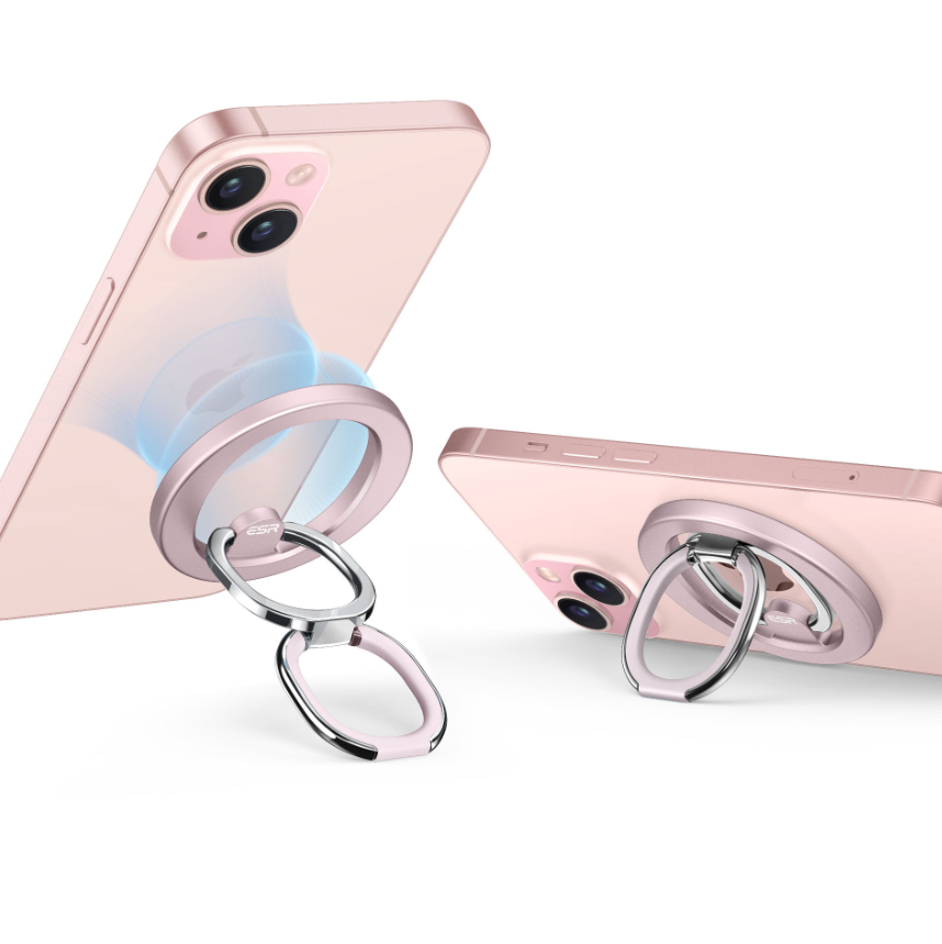 [ESR-2K6050401] ESR HaloLock Ring Stand, Pastel Pink