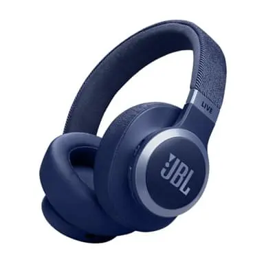 [JBLLIVE770NCBLU] JBL Live 770NC Wireless Over-Ear Headphone, Blue