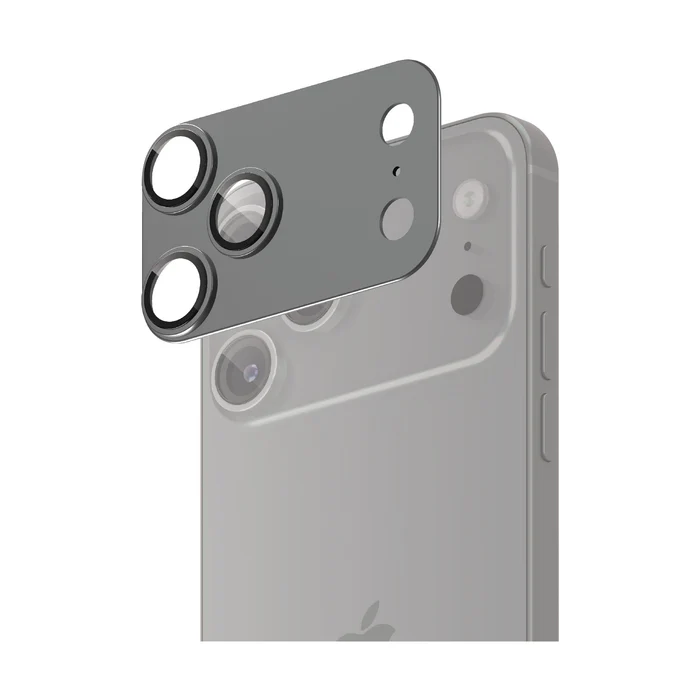 [SM17PRCGY] Smartix Ultraguard Aluminium Camera Glass for Iphone 17 Pro, Grey
