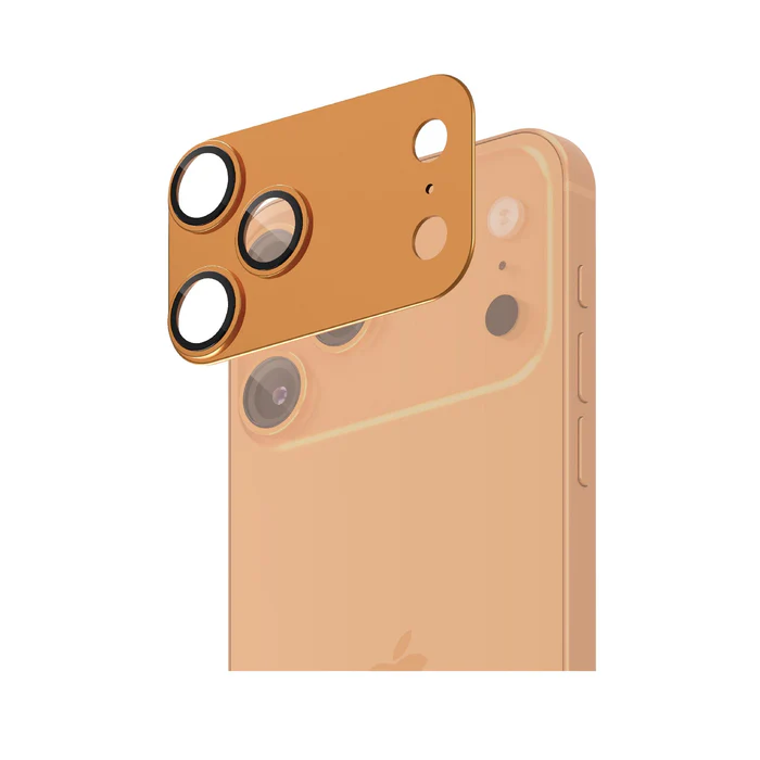 [SM17PMCOR] Smartix Ultraguard Aluminium Camera Glass for Iphone 17 Pro Max, Orange