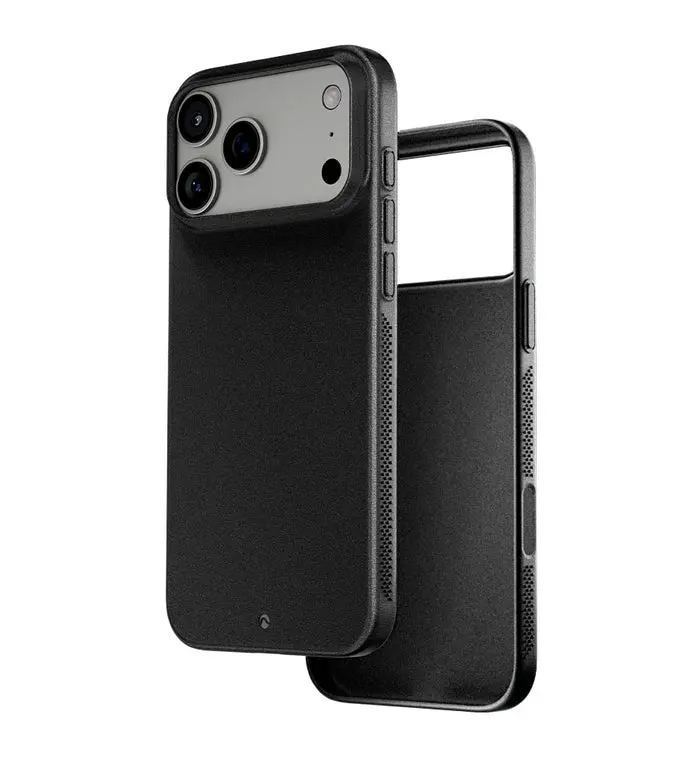 [17M-OVEIL-BLA] غطاء فيل آيفون 17 برو ماكس من كودابي - لون أسود
