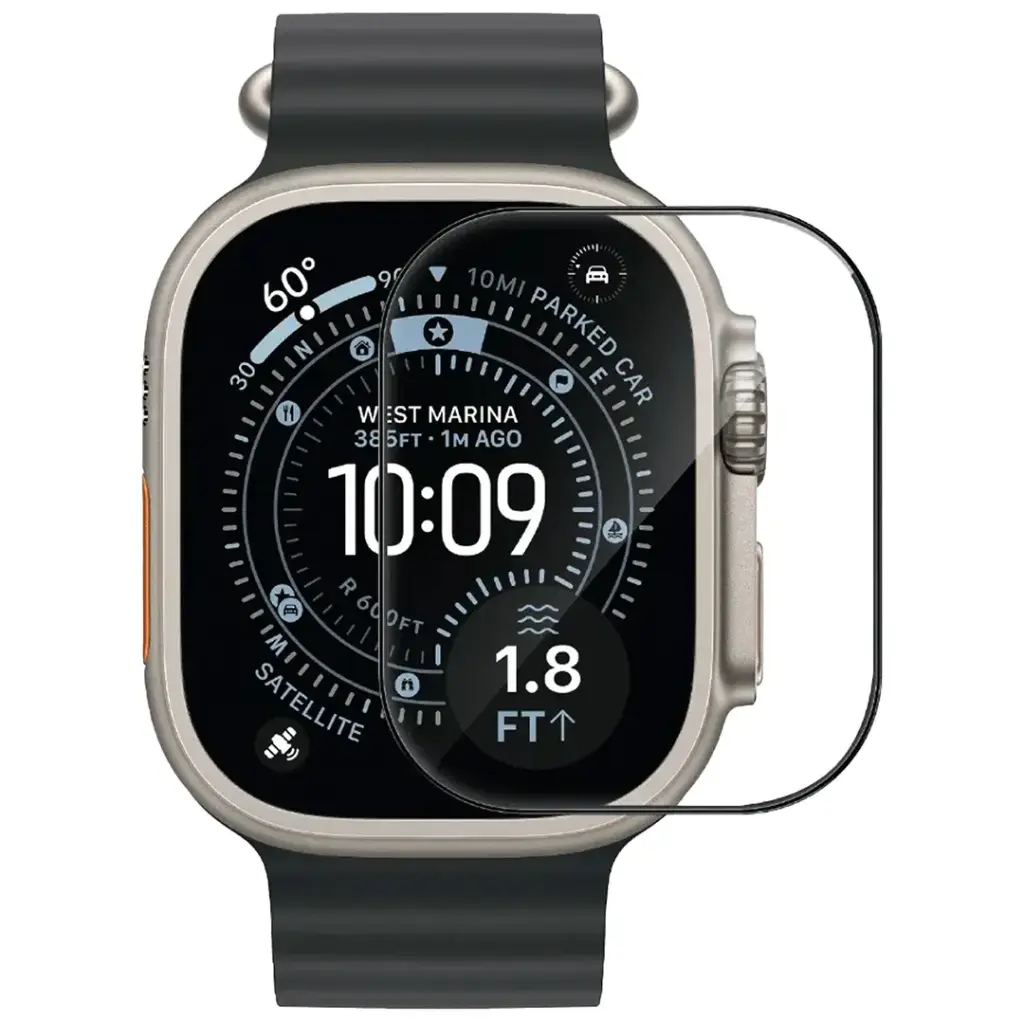 [GN3DSCPU49CL] Green Lion Apple Watch Ultra 49MM, Clear
