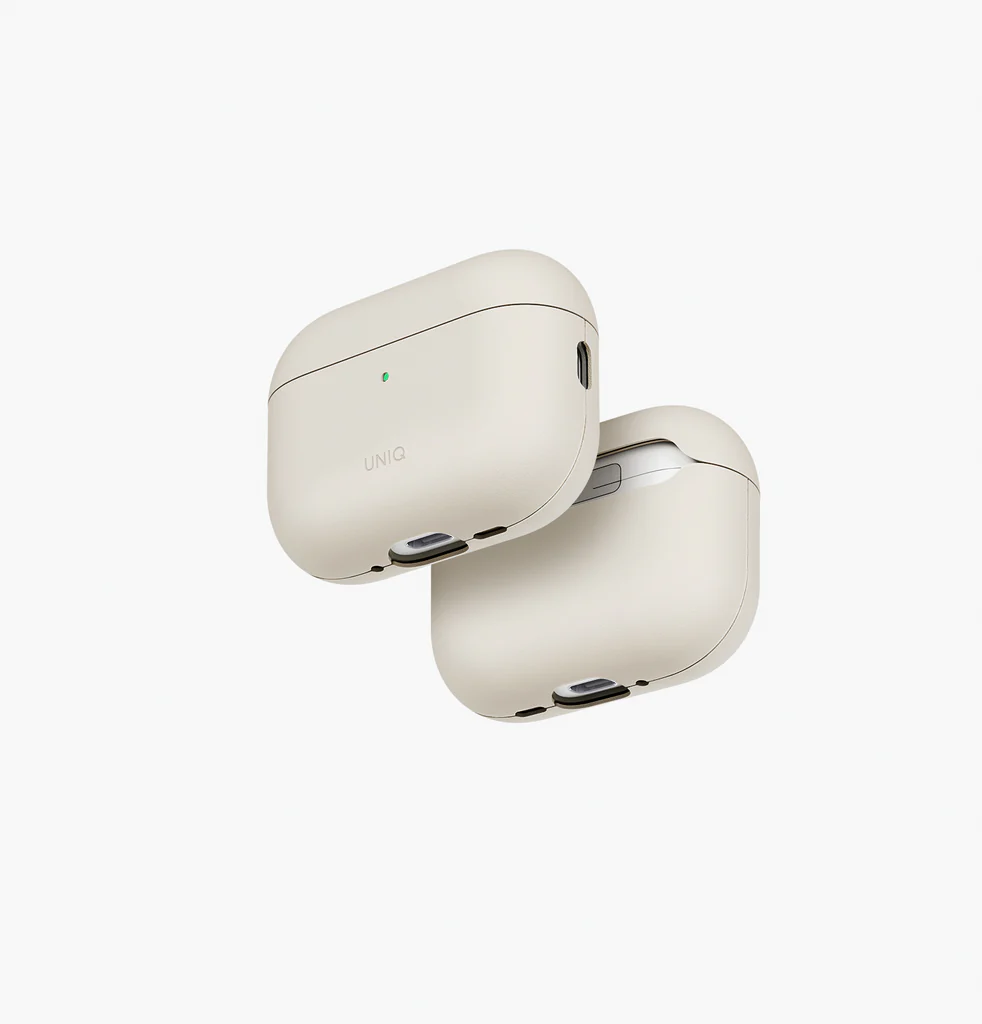 [UNIQ-AIRPODSPRO3-LINOBEGIVY] غطاء لينو ايربودز برو 3 من يونيك - لون عاجي بيج