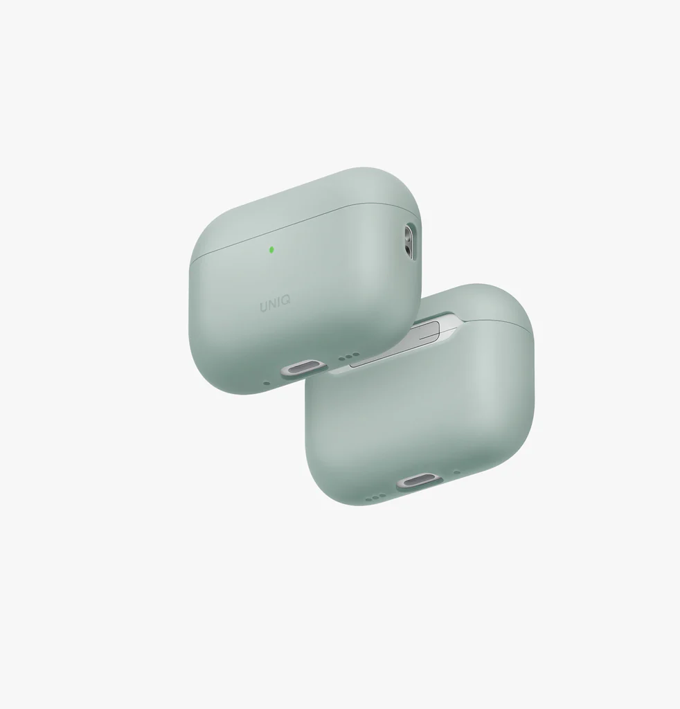 [UNIQ-AIRPODSPRO3-LINOICEGRN] Uniq Lino Airpods Pro 3 Case, Iceplant Green