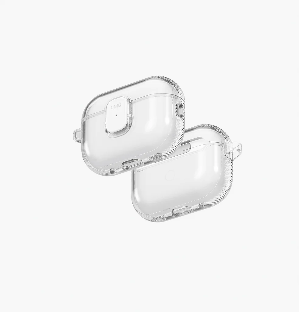 [UNIQ-AIRPODSPRO3-GLSPGCLR] غطاء جليز برو إيربودز برو 3 من يونيك - لون شفاف لامع