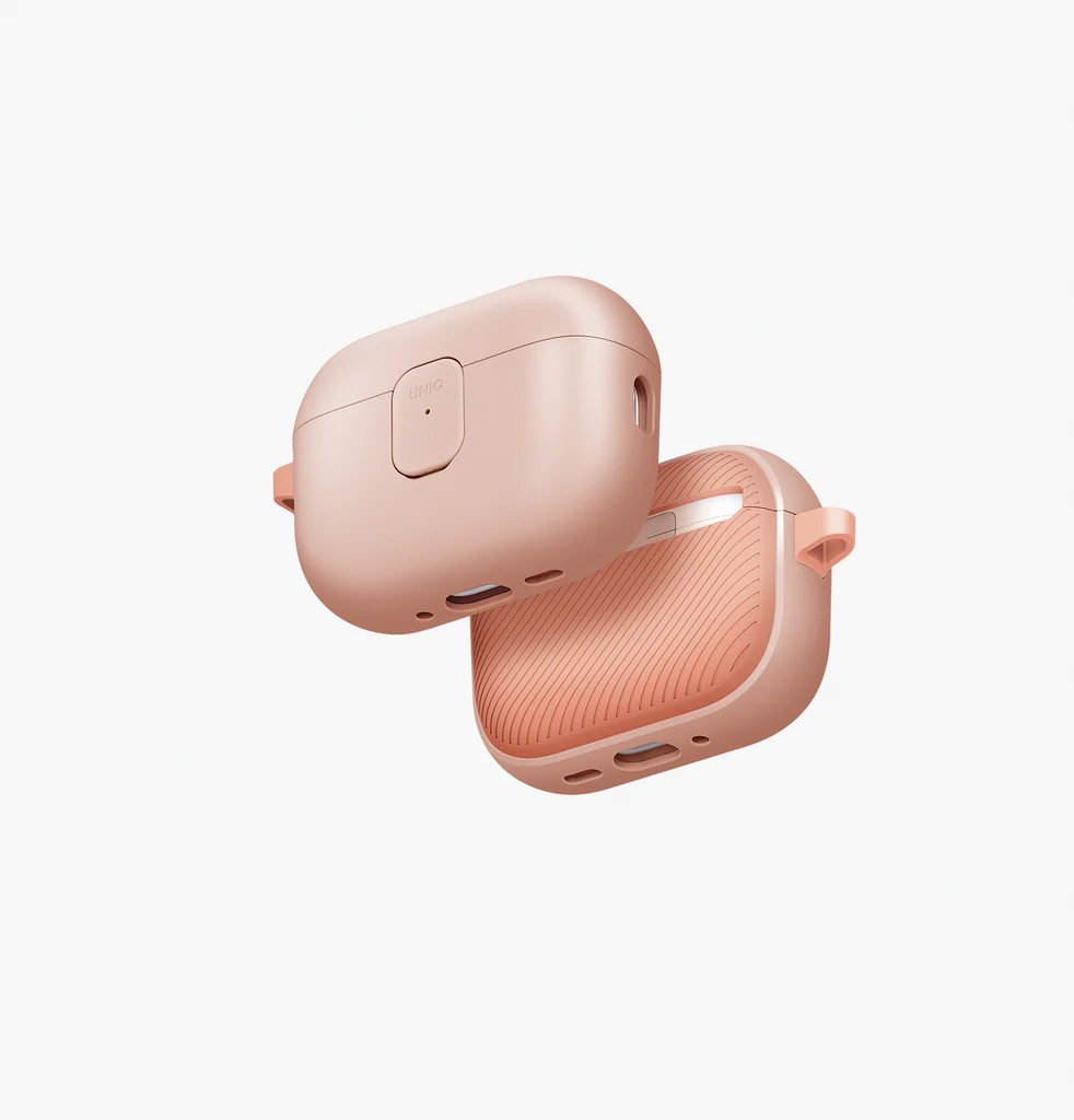 [UNIQ-AIRPODSPRO3-CLYLPKCPK] UNIQ Clyde Airpods Pro 3 Lock Case, Light Pink | Crepe Pink