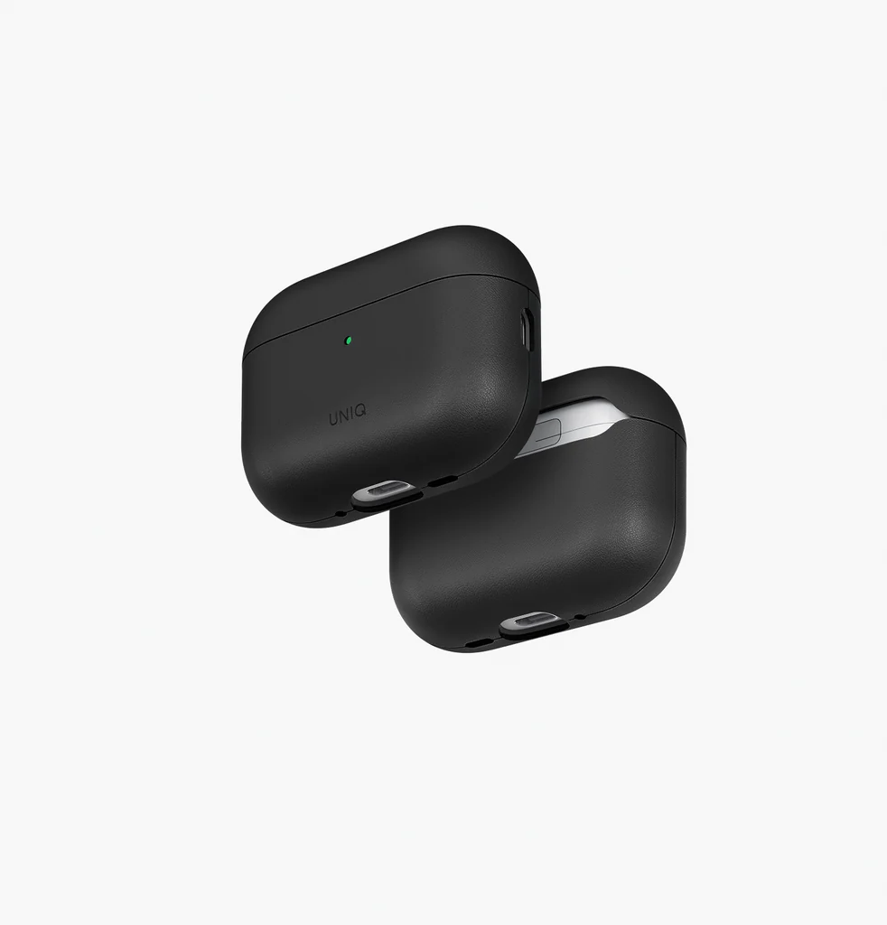 [UNIQ-AIRPODSPRO3-LYDVDBLK] غطاء لايدن فيكس ايربودز برو 3 من يونيك - لون أسود