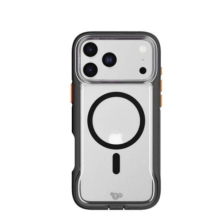 [840459607456] Tech21 iPhone 17 Pro Max EvoPro Magsafe, Clear | Black
