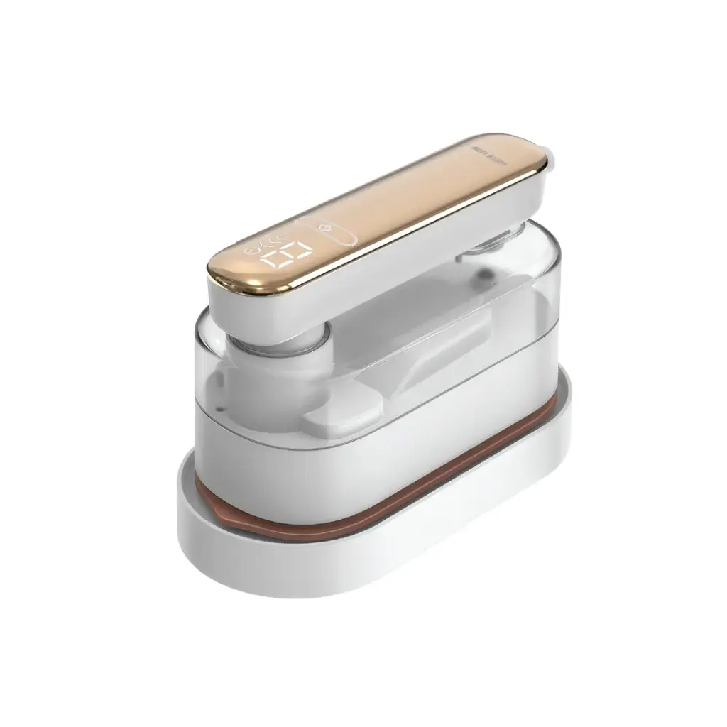 [6935100193632] Green Lion Mini Iron with Steam Function, White