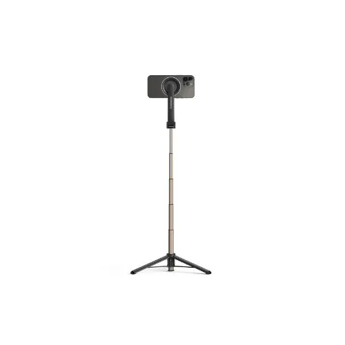 [6849108444125] Porodo Magnetic Selfie Stick, Black