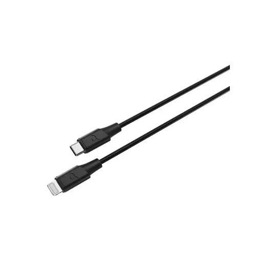 [PM-9904781238168] Powerology 1.2 USB-C to Lightning Cable, Black