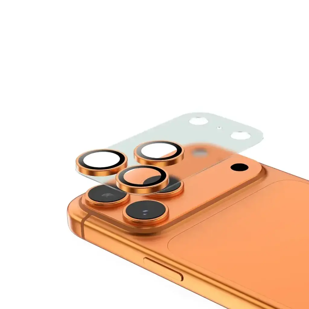 [PM-9904907123194] Green Lion Kanzen Camera Lens for iPhone 17 Pro Max, Orange