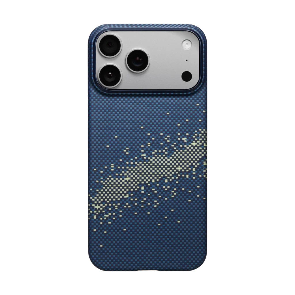 [KI1701MPM] Pitaka Edge Case For iPhone 17 Pro Max, Milky Way Galaxy