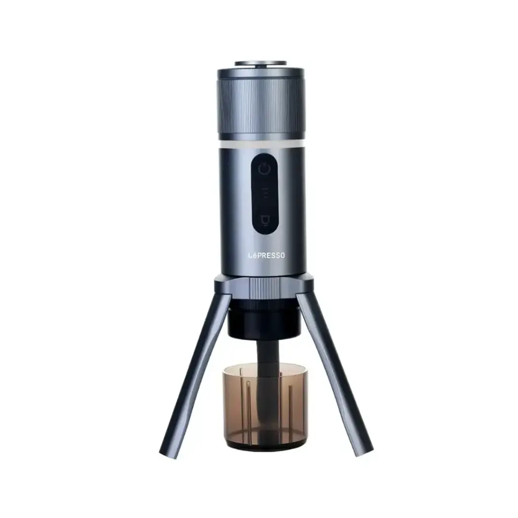 [PM-9904907017264] LePresso Brewjet Portable Espresso Maker One-Touch Operation, Grey