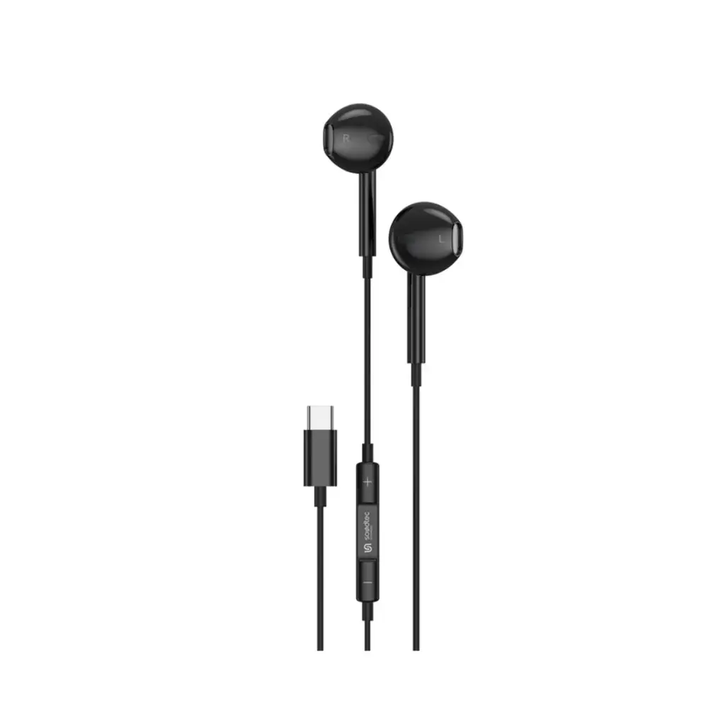 [PD-STCEP-BK] سماعات ستيريو تايب سي من بورودو ساوند تيك - لون أسود