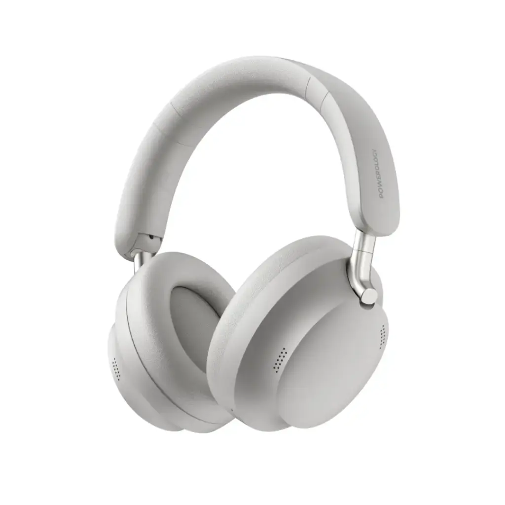 [PW1037GY] Powerology Soliv Hybrid ANC+ENC With Spatial Audio, Light Grey