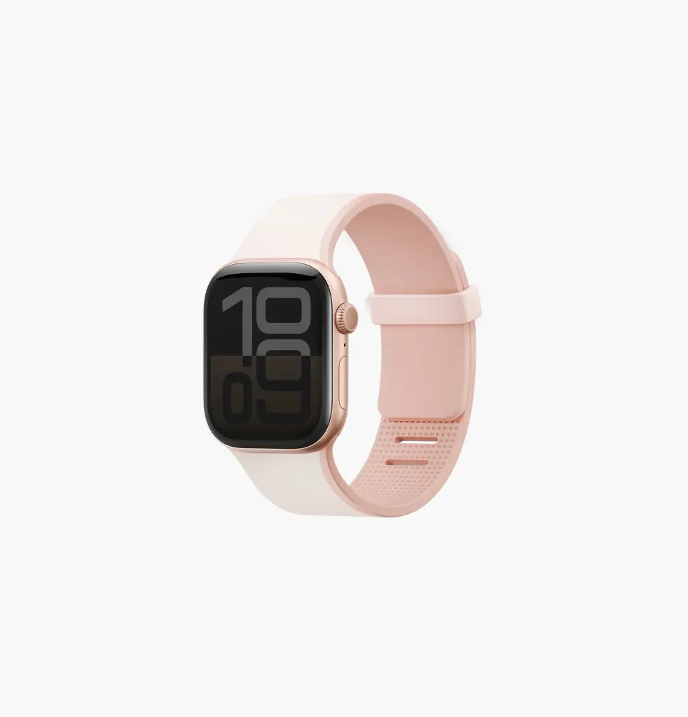 [UNIQ-41MM-REVIV-PNKRSE] UNIQ Revix IV Reversible Magnetic Apple Watch Strap 42|41|40MM, Petal Pink|Misty Rose