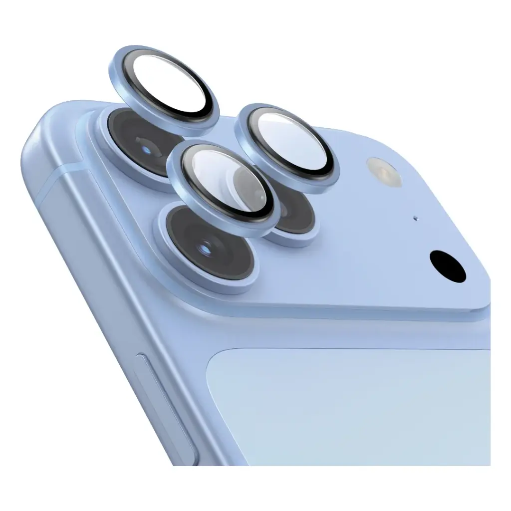 [GNCMHDP18PMBL] Green Lion HD Plus Lens Camera Protector for iPhone 18 Pro | Pro Max, Light Blue