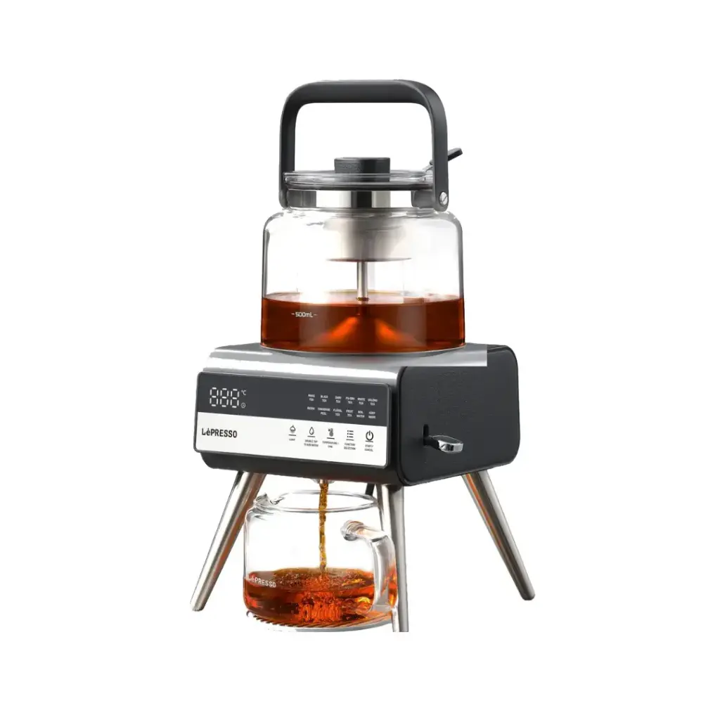 [PM-6284302779794] LePresso Brewify Tea Brewer with Digital Display, Black
