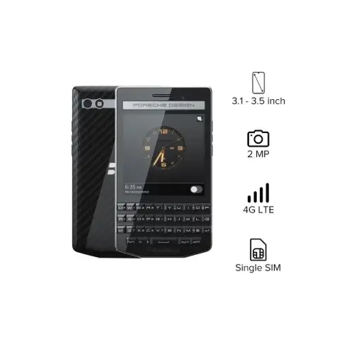 [4046901821814] BlackBerry P9983 Porsche Design 2GB | 64GB, Black