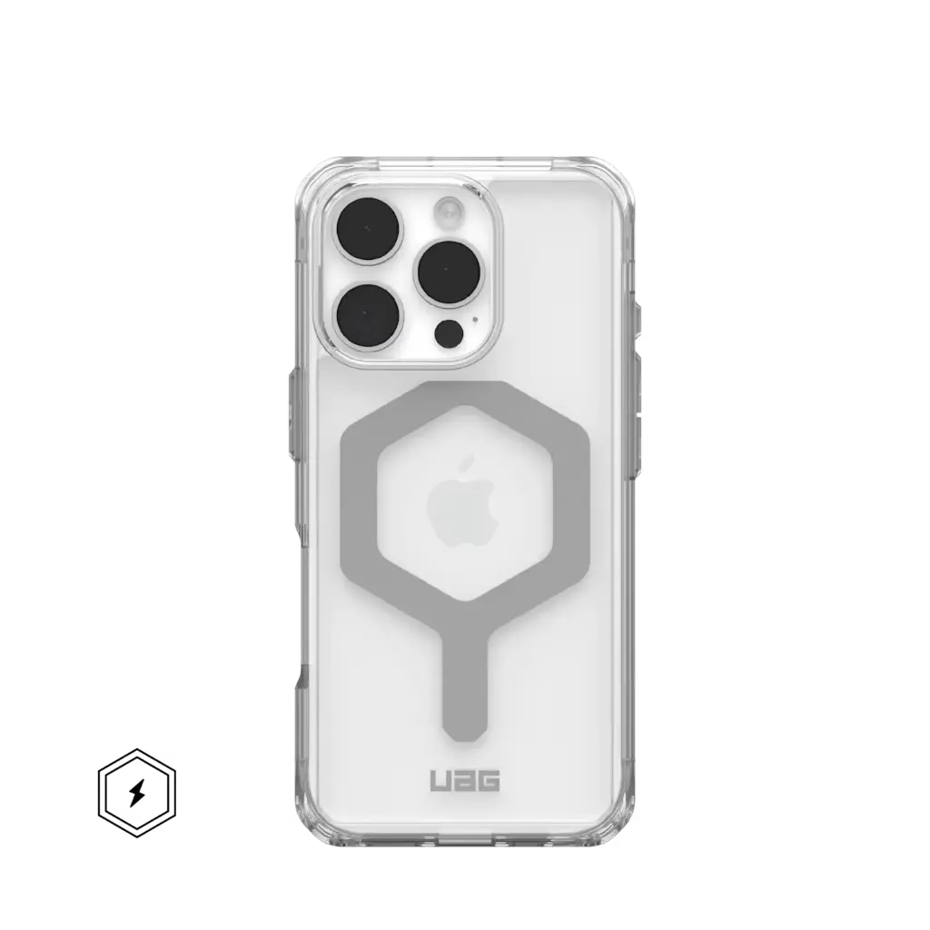 [114481114333] UAG iPhone 16 Pro Max Plyo Case, Ice/Silver