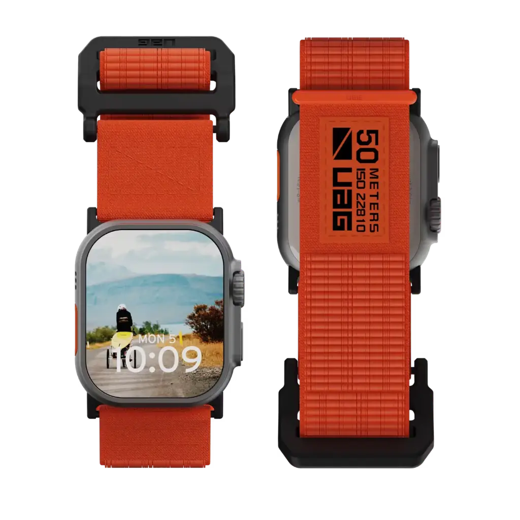 [19148A114097] UAG Apple Watch 45mm/44mm/42mm Active Strap, Orange