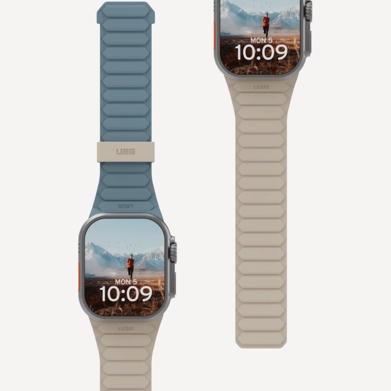 [194161118051] UAG Pathfinder Strap Apple Watch 49|45|44|42MM, Dune/Cloud Blue