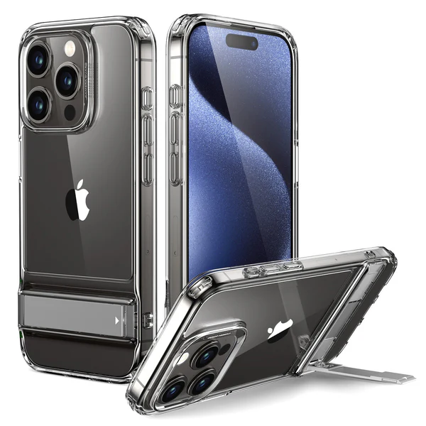 [1A6530201] ESR Boost Kickstand Case iPhone 15 Pro Max, Black