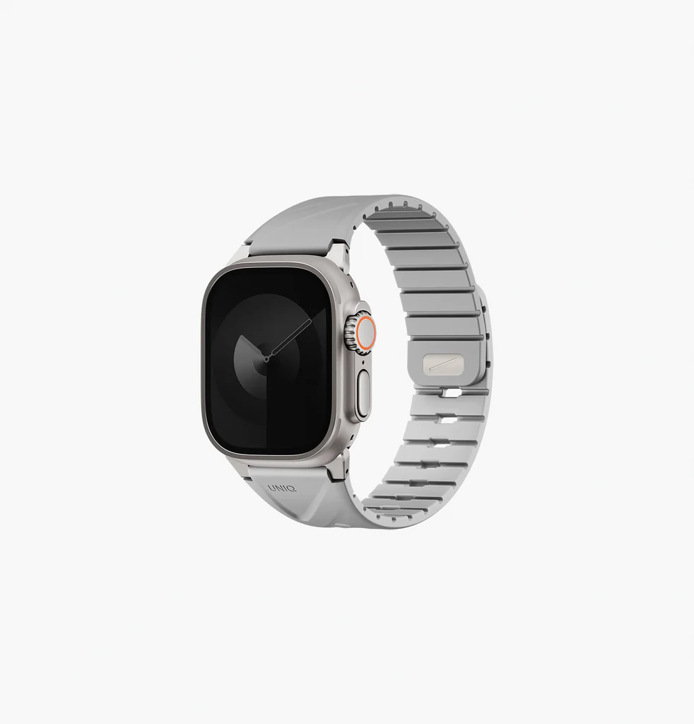 [49-40MM-FLUOMGRY] سوار فلو لساعة أبل 40 أو 49 من يونيك - لون رمادي ضبابي