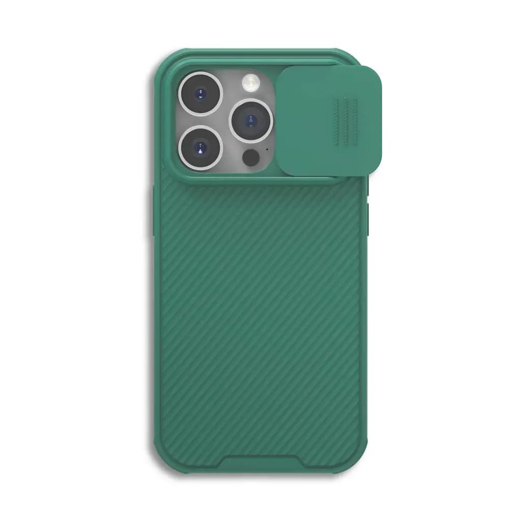 [6902048237322] Nilkin iPhone 13 Pro Camshield Pro, Green