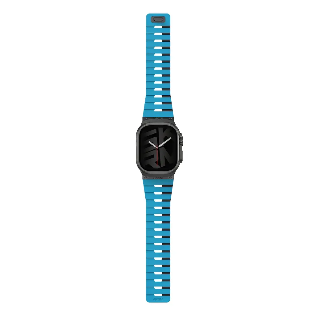 [8886461247428] SKINARMA Apple Watch 49/46/45/44 Armband Gemini - Blue