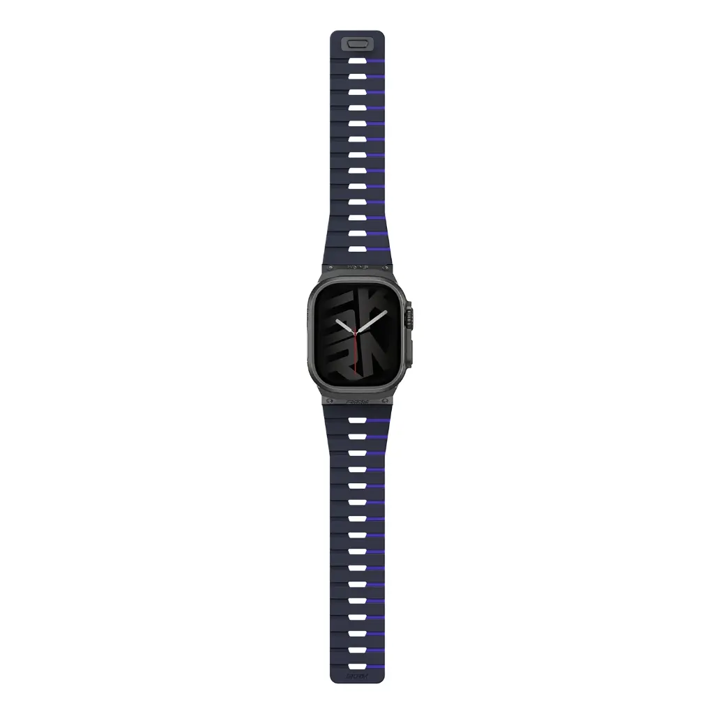 [8886461247459] SKINARMA Apple Watch 49/46/45/44 Armband Gemini - Navy