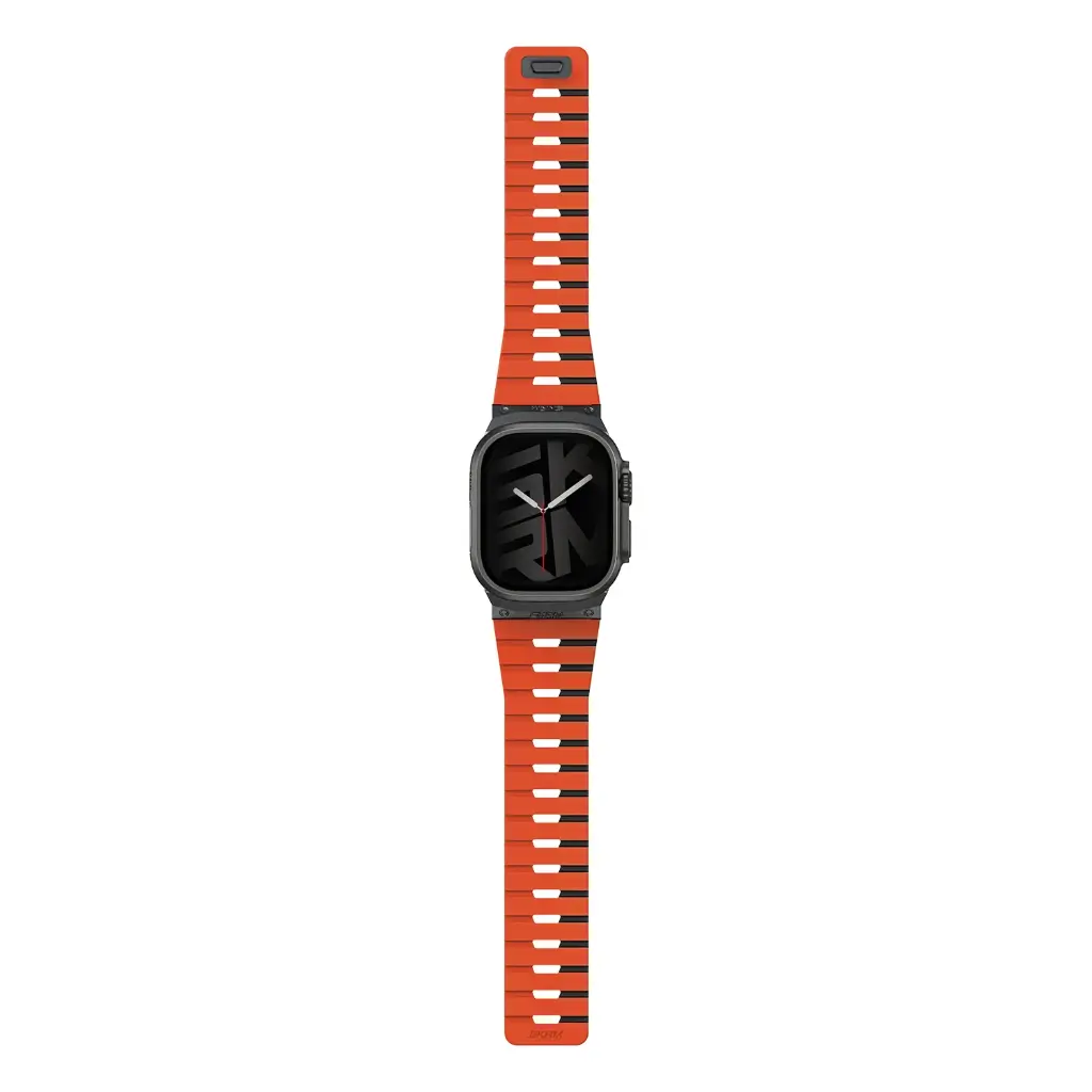 [8886461247466] SKINARMA Apple Watch 49/46/45/44 Armband Gemini - Orange