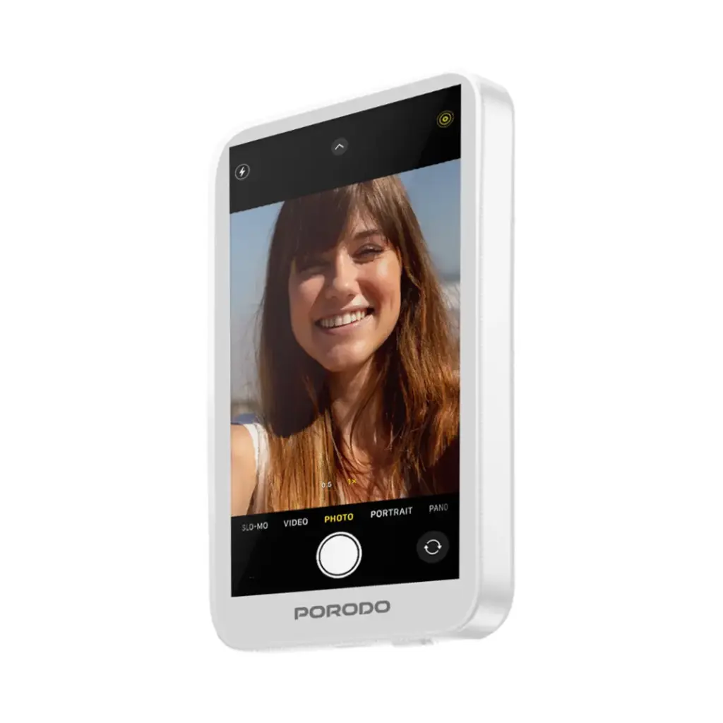 [9904781916486] Porodo Selfie Screen, White