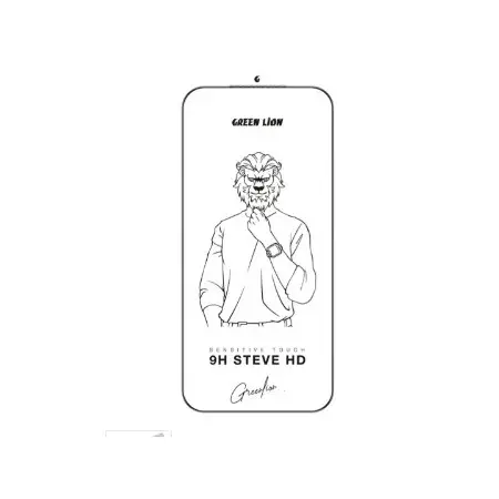 [PM-GLC17P] Green Lion iPhone 17 Pro Steve HD iP Screen Protector, Clear