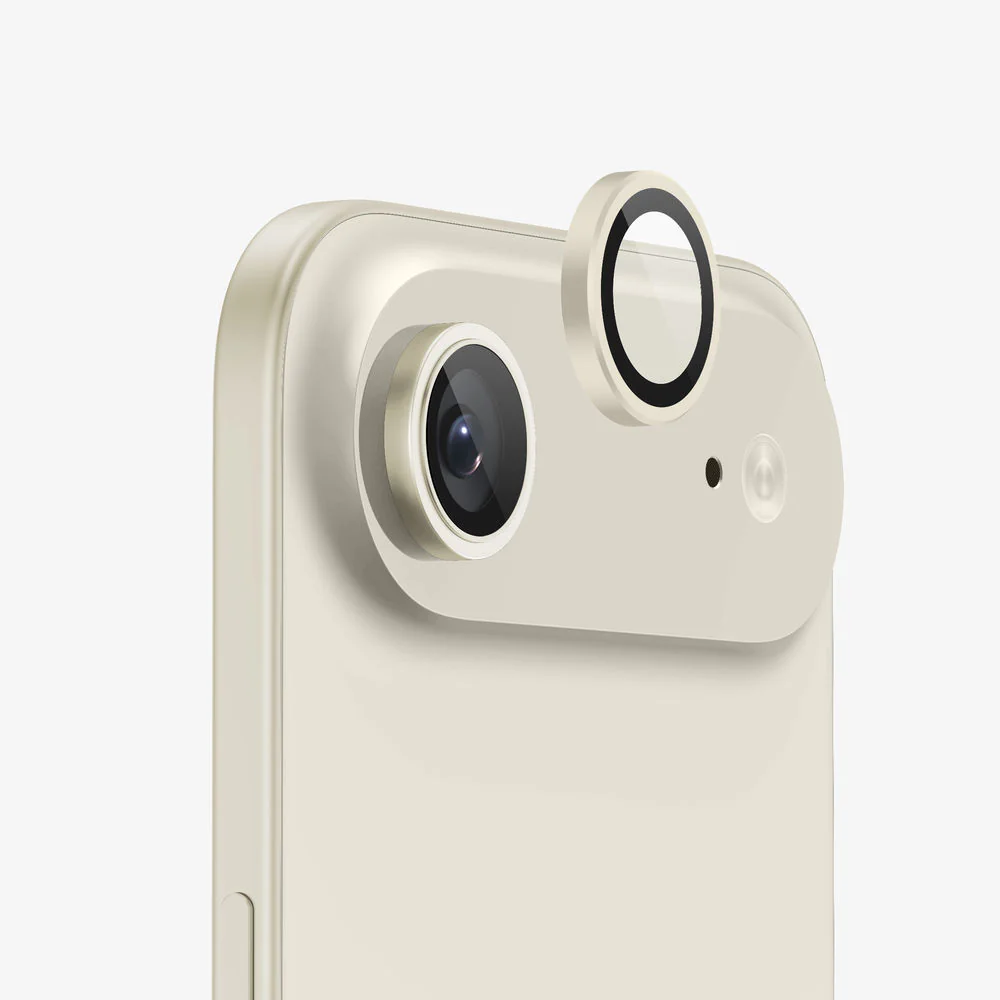 [PM-66HDGD] Green Lion iPhone 17 Air HD Plus Camera Protector, Gold